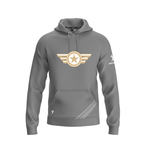 [FOLHSMGY-YXS-LOGO3] Summit Hoodie (Youth XS, Gray, Logo 3)