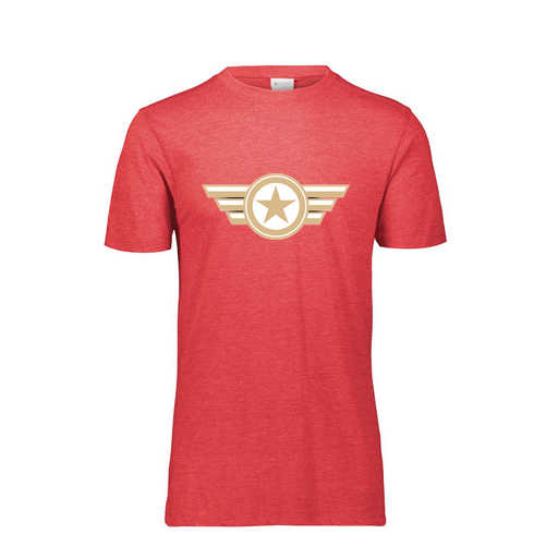 [3065-6310-RED-AS-LOGO3] Men's Ultra-blend T-Shirt (Adult S, Red, Logo 3)