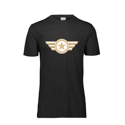 [3066.K94.S-LOGO3] Youth Ultra-blend T-Shirt (Youth S, Black, Logo 3)