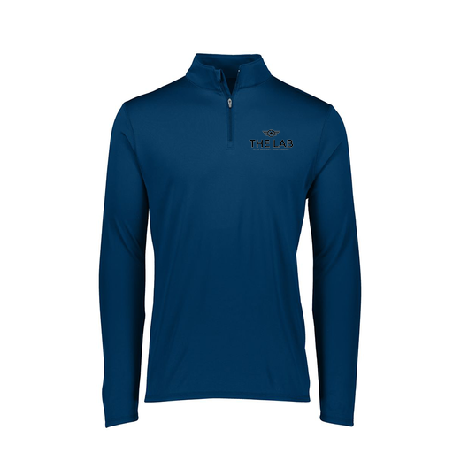 [FTLQFLNV-FAXS-LOGO2] Ladies Flex-Lite 1/4 Zip Shirt (Female Adult XS, Navy, Logo 2)
