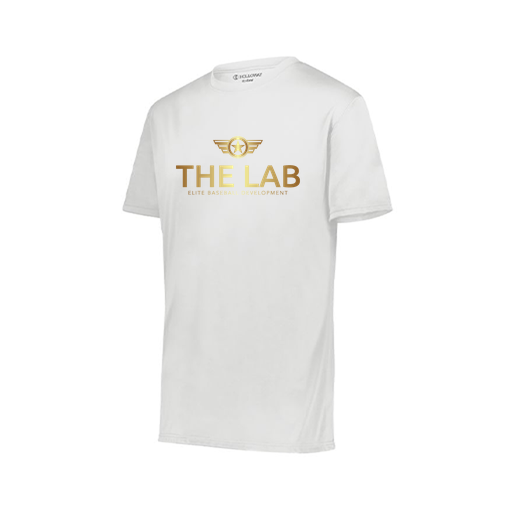 [222818.005.S-LOGO1] Men's Movement Dri Fit Shirt (Adult S, White, Logo 1)