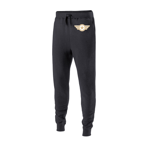 [229648.E83.S-LOGO3] Youth 60/40 Fleece Jogger (Youth S, Gray, Logo 3)