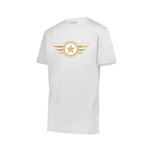 [222819.005.XXS-LOGO3] Youth Movement Dri Fit Shirt (Youth XXS, White, Logo 3)